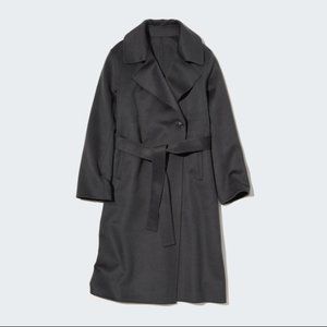 Uniqlo Wool Blend Long Coat